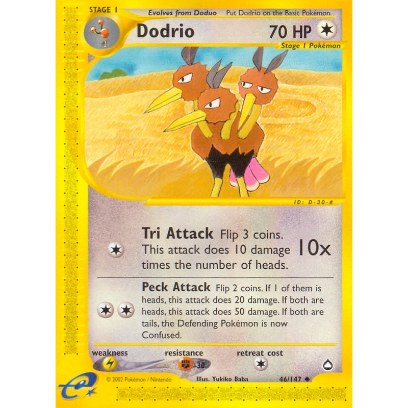 Dodrio (46/147) [Aquapolis]