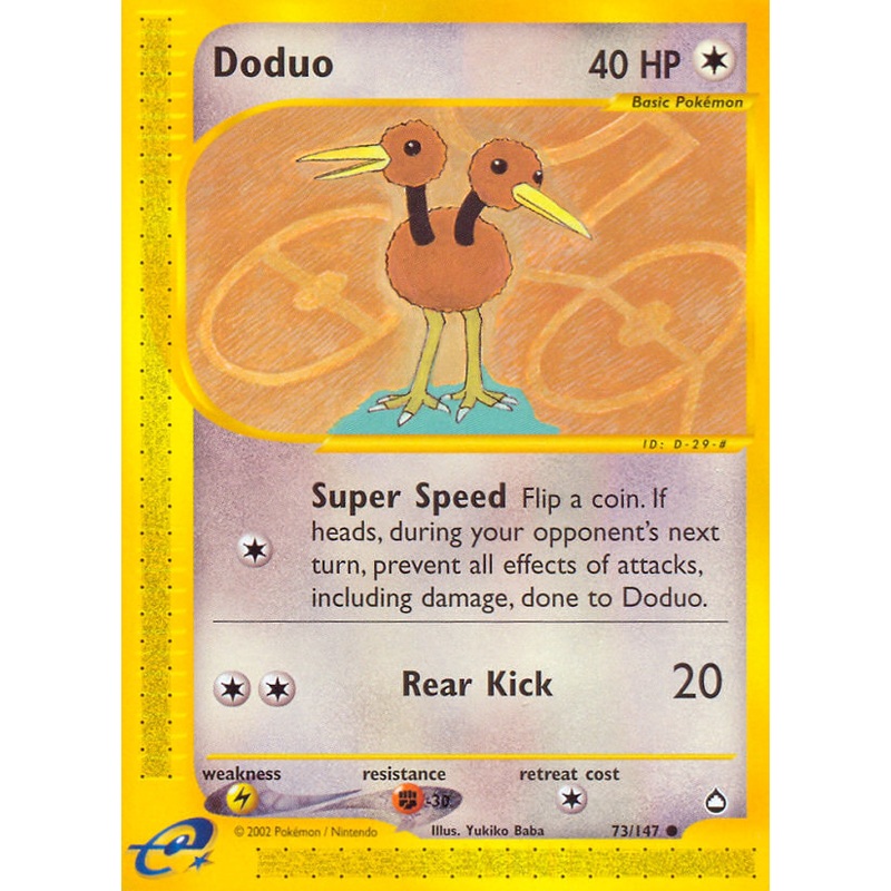Doduo (73/147) [Aquapolis]