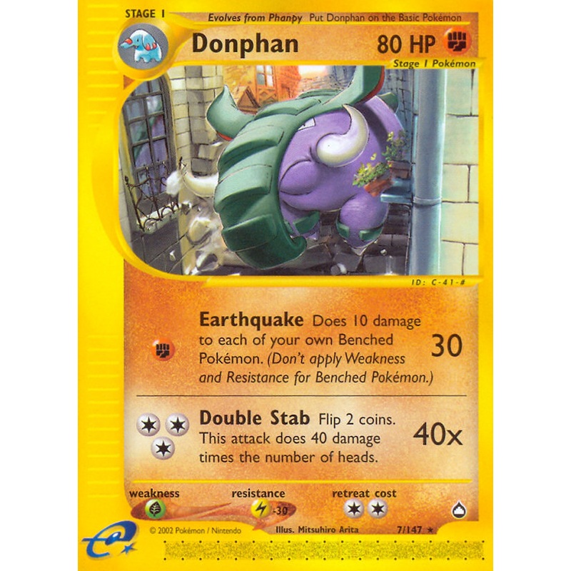 Donphan (7/147) [Aquapolis]