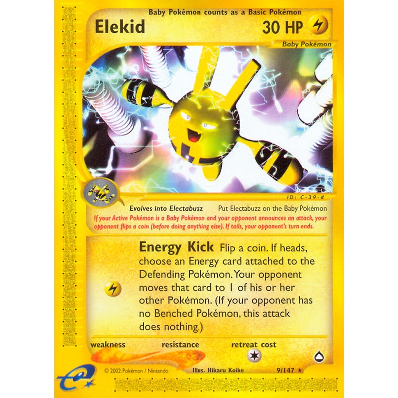Elekid (9/147) [Aquapolis]