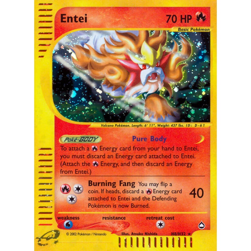 Entei (H8/H32) [Aquapolis]