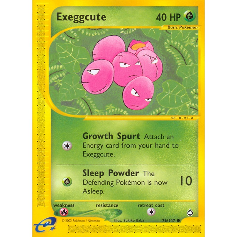 Exeggcute (76/147) [Aquapolis]