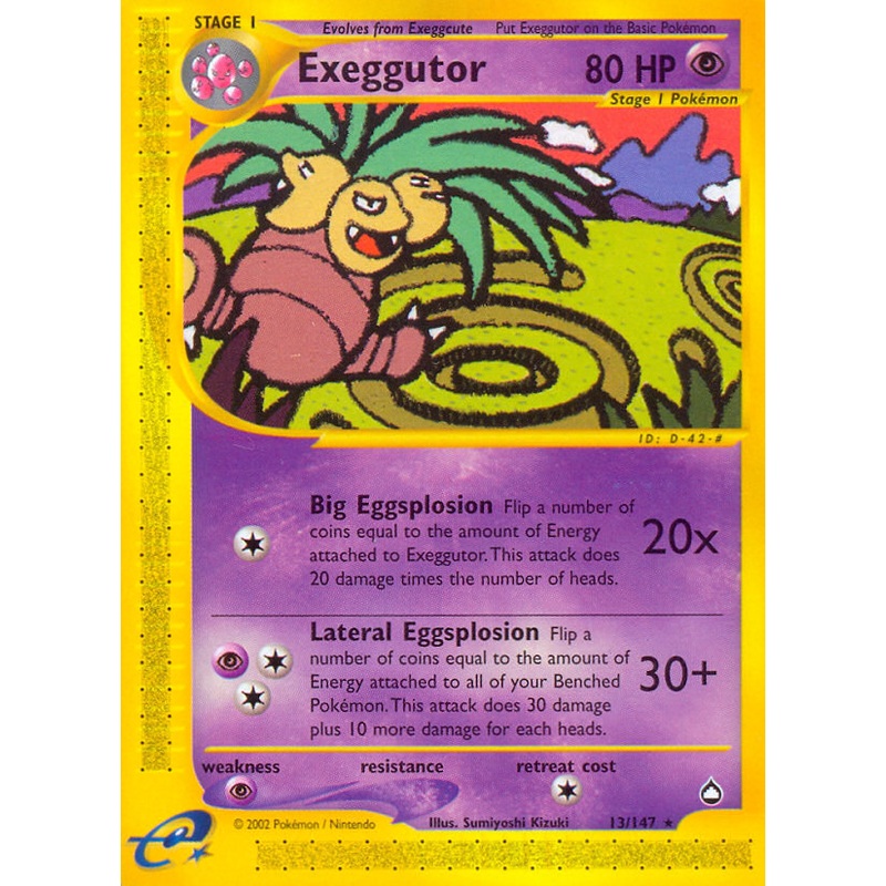 Exeggutor (13/147) [Aquapolis]