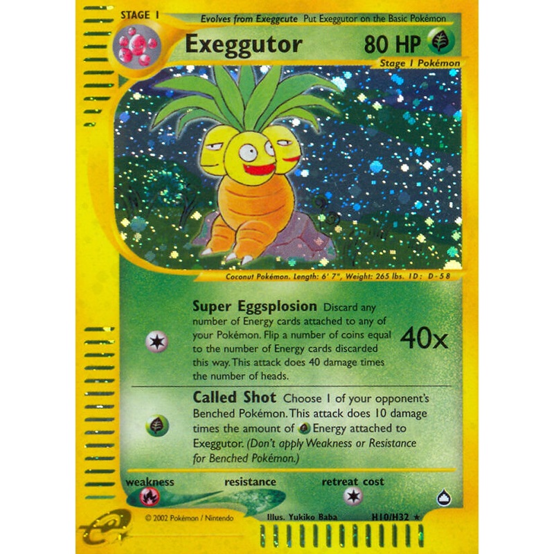 Exeggutor (H10/H32) [Aquapolis]