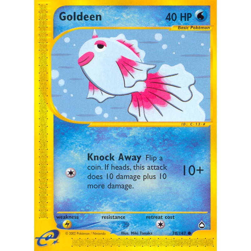 Goldeen (78/147) [Aquapolis]
