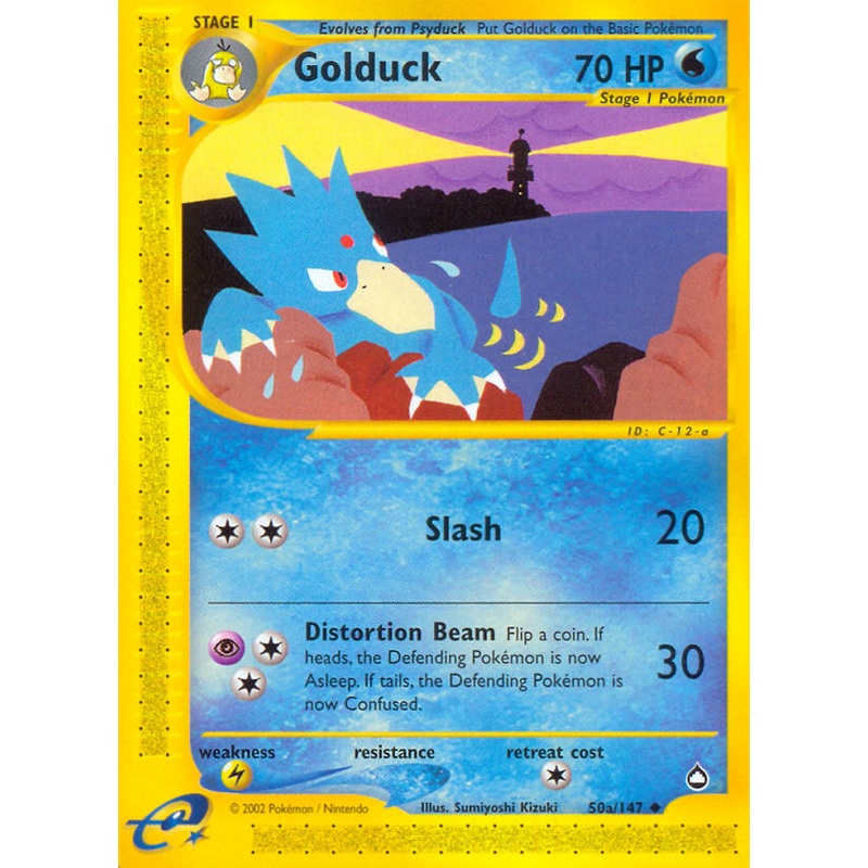 Golduck (50a/147) [Aquapolis]