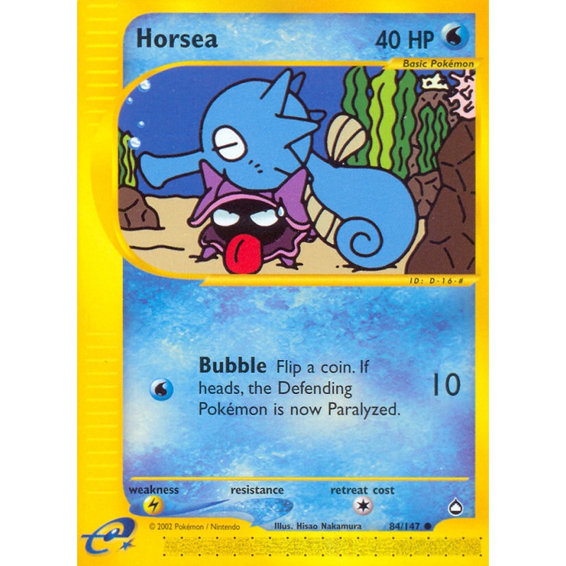 Horsea (84/147) [Aquapolis]