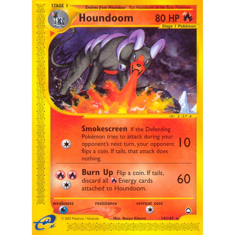 Houndoom (14/147) [Aquapolis]