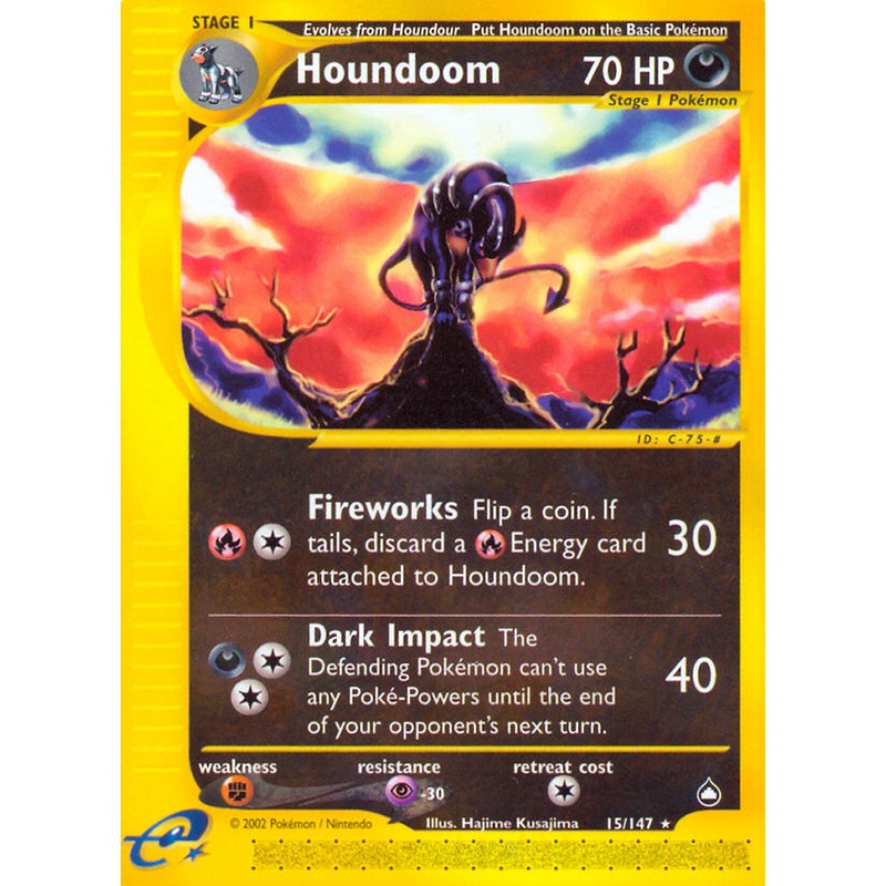 Houndoom (15/147) [Aquapolis]