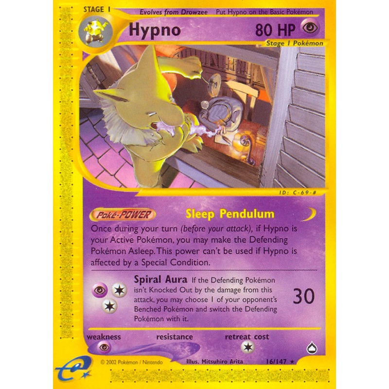 Hypno (16/147) [Aquapolis]