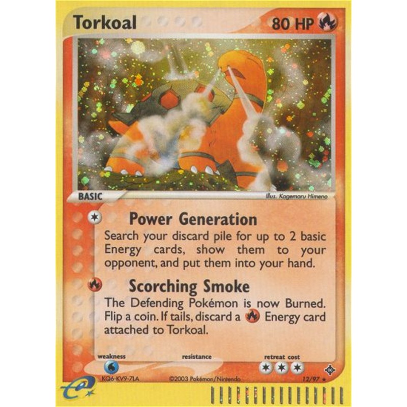 Torkoal (12/97) [EX: Dragon]
