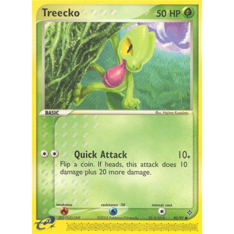 Treecko (80/97) [EX: Dragon]