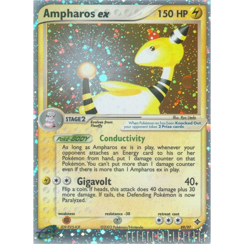 Ampharos ex (89/97) [EX: Dragon]