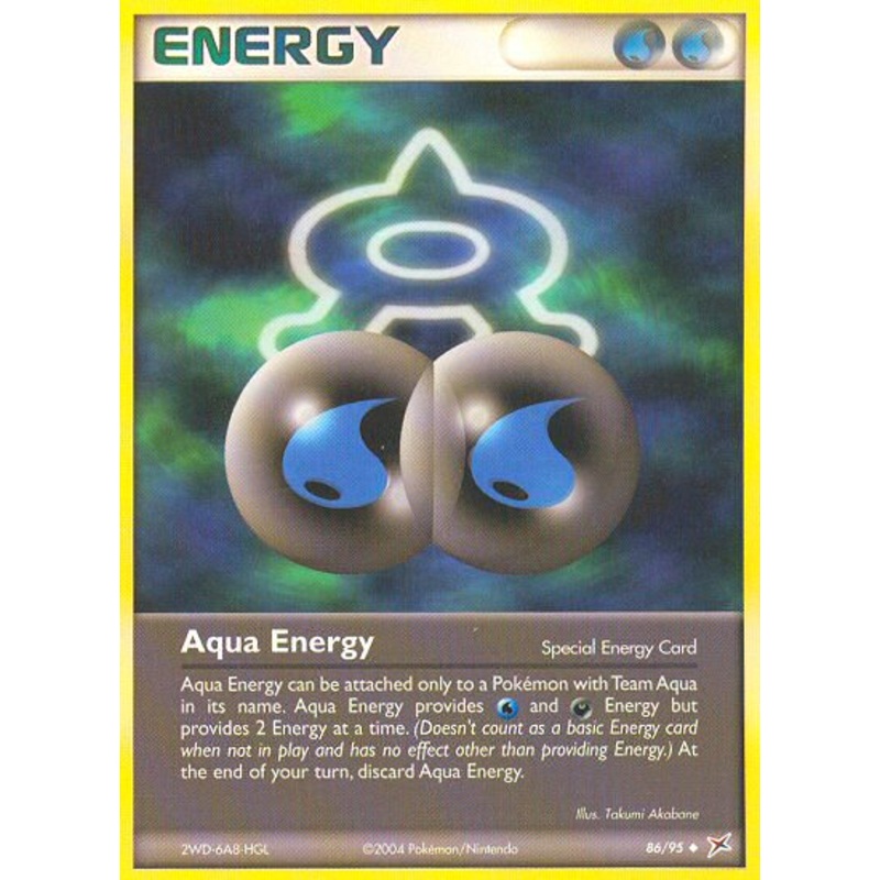 Aqua Energy (86/95) [EX: Team Magma vs Team Aqua]