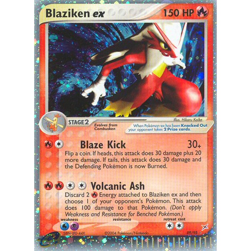 Blaziken ex (89/95) [EX: Team Magma vs Team Aqua]