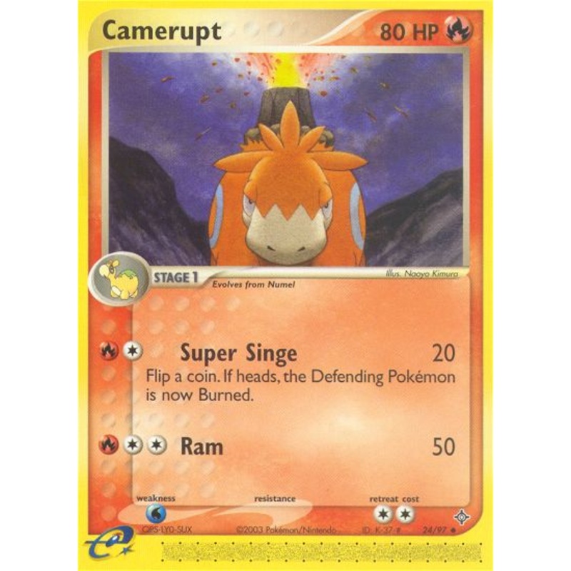 Camerupt (24/97) [EX: Dragon]