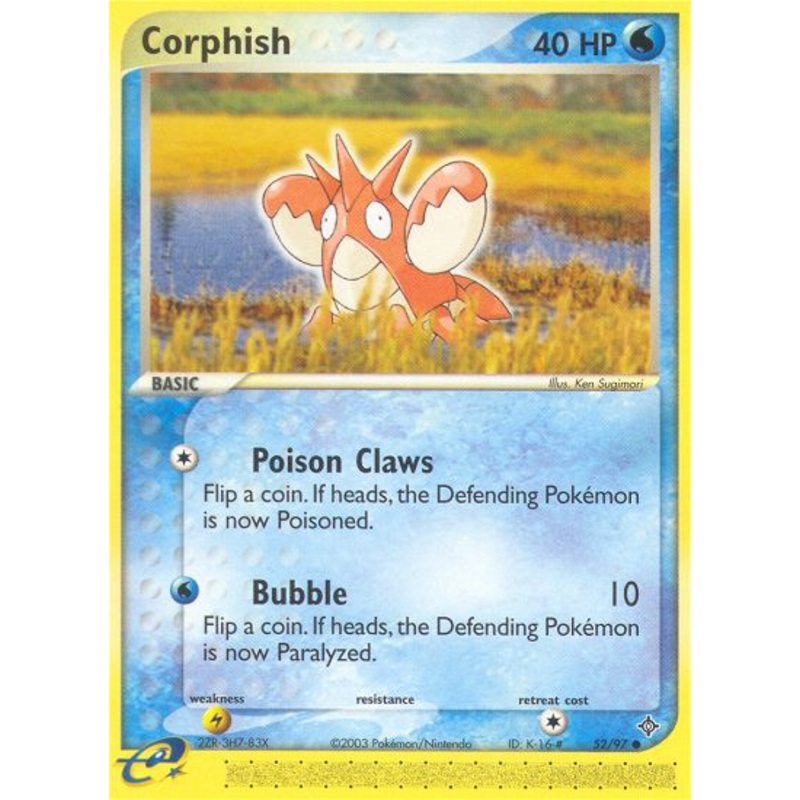 Corphish (52/97) [EX: Dragon]