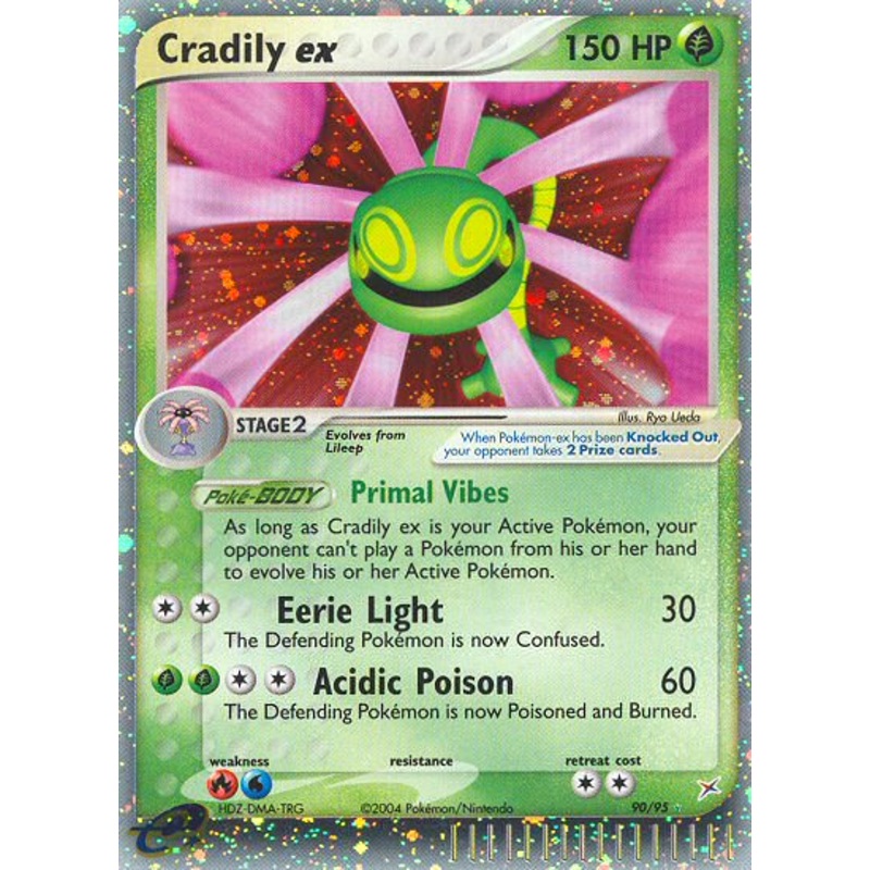 Cradily ex (90/95) [EX: Team Magma vs Team Aqua]