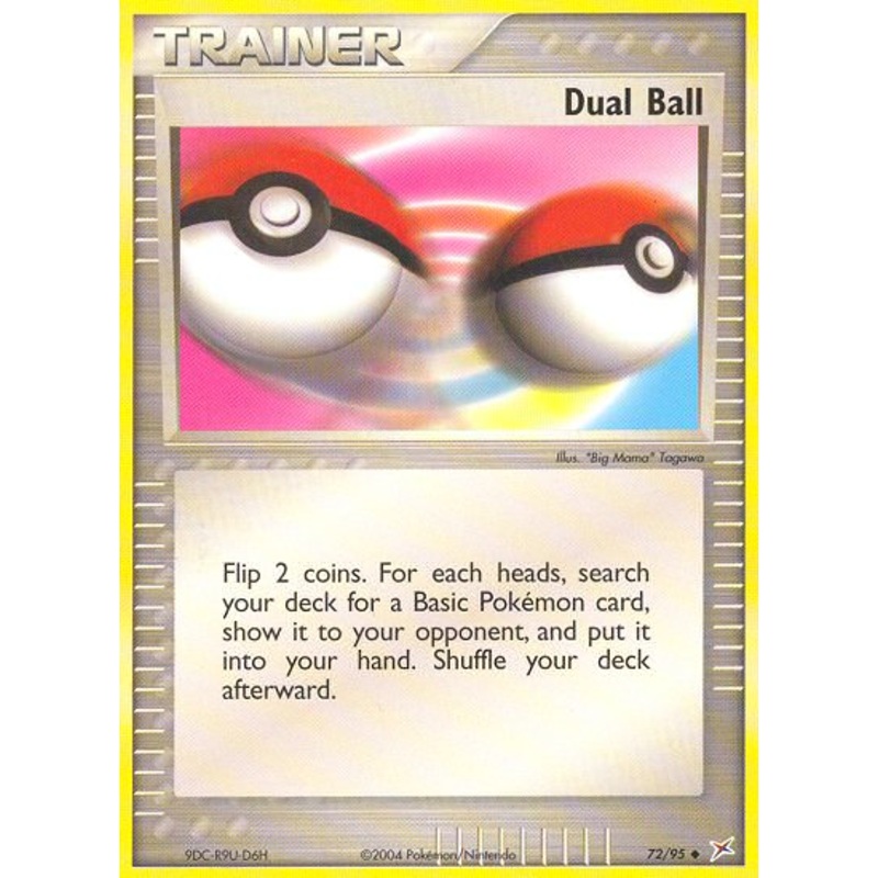 Dual Ball (72/95) [EX: Team Magma vs Team Aqua]