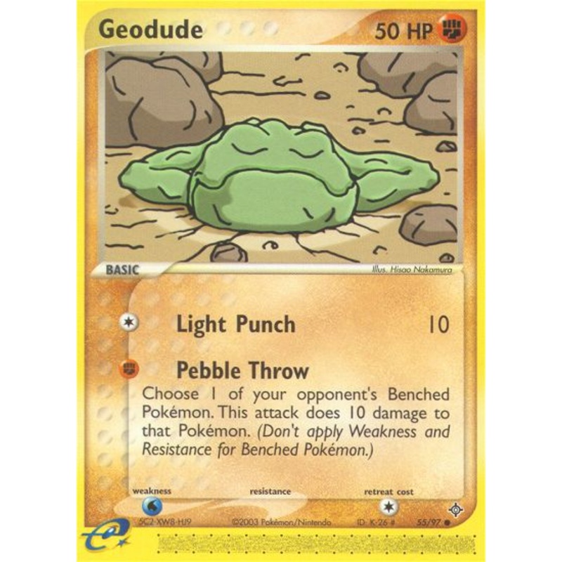 Geodude (55/97) [EX: Dragon]