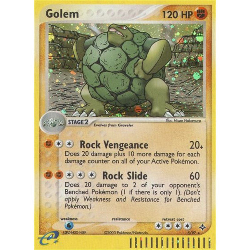 Golem (5/97) [EX: Dragon]