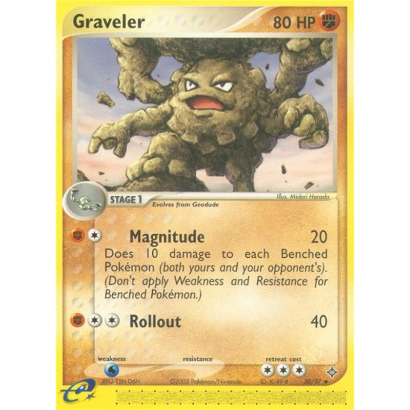 Graveler (30/97) [EX: Dragon]
