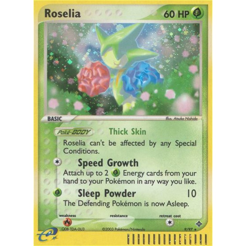 Roselia (9/97) [EX: Dragon]