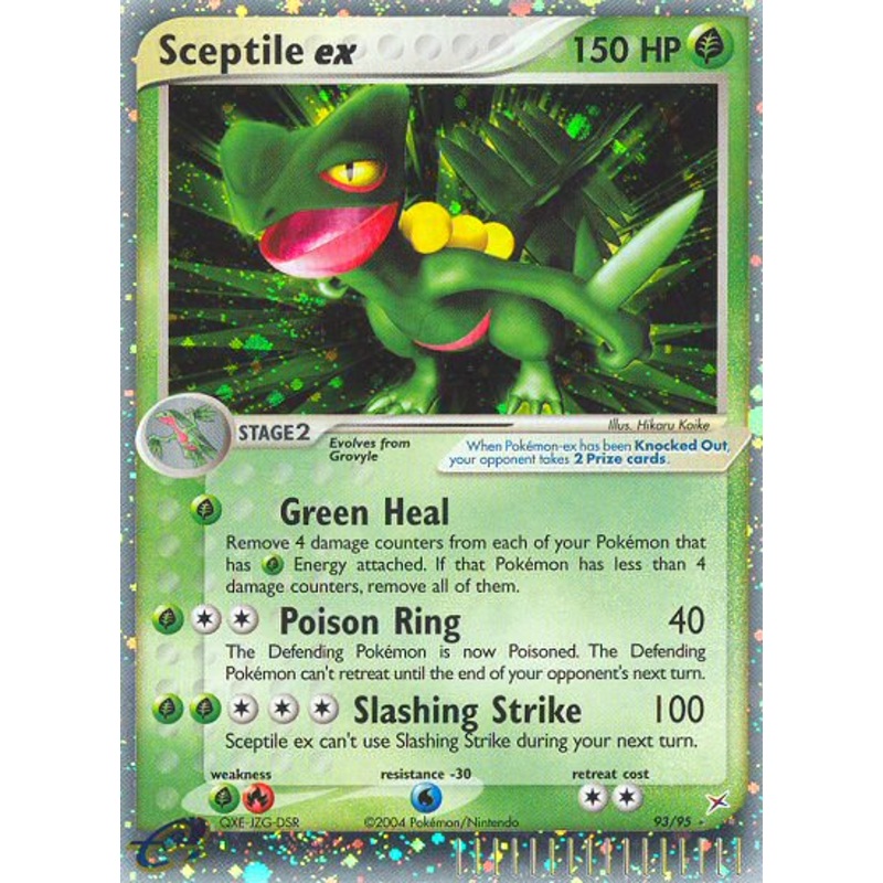 Sceptile ex (93/95) [EX: Team Magma vs Team Aqua]