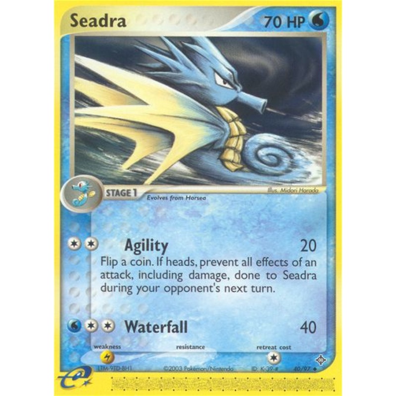 Seadra (40/97) [EX: Dragon]