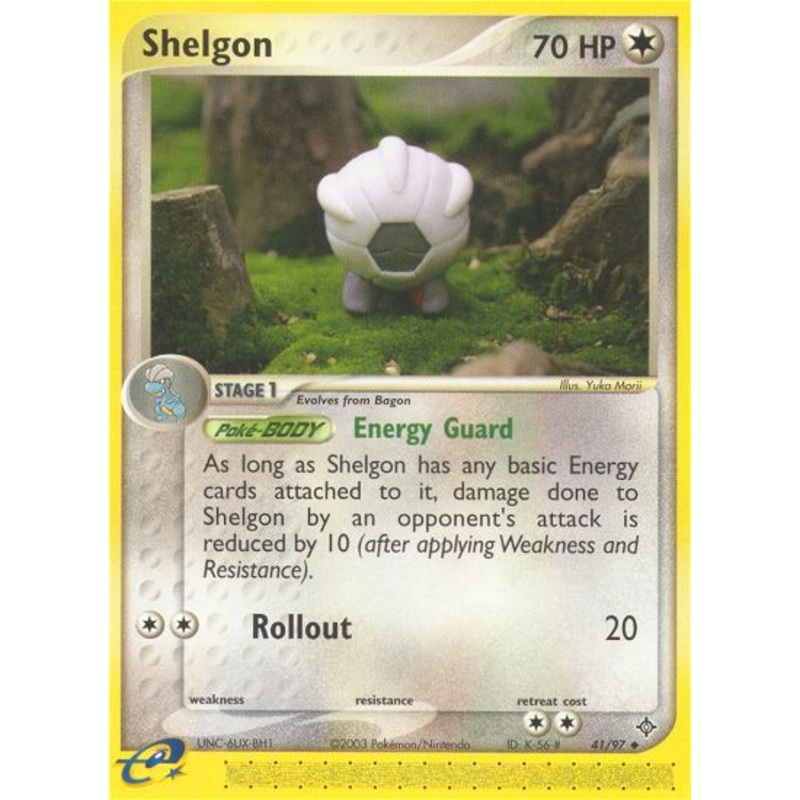 Shelgon (41/97) [EX: Dragon]