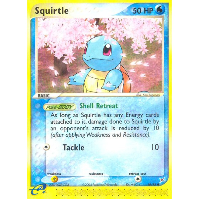 Squirtle (46/95) [EX: Team Magma vs Team Aqua]