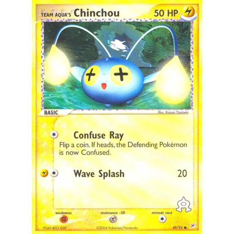 Team Aqua's Chinchou (49/95) [EX: Team Magma vs Team Aqua]
