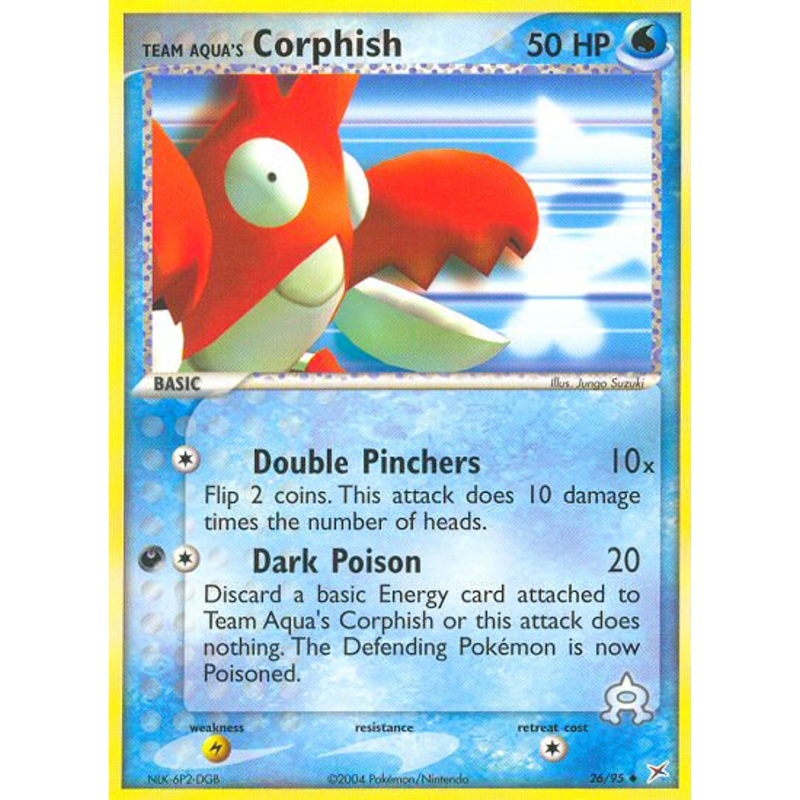 Team Aqua's Corphish (26/95) [EX: Team Magma vs Team Aqua]