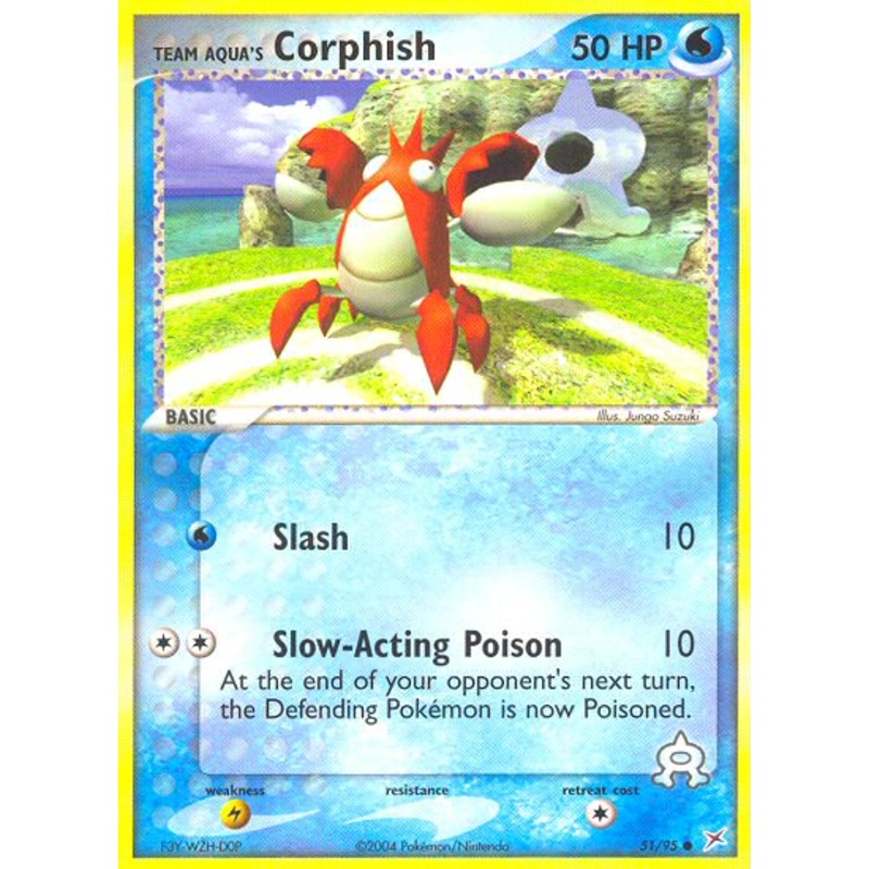 Team Aqua's Corphish (51/95) [EX: Team Magma vs Team Aqua]