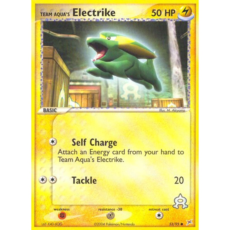 Team Aqua's Electrike (53/95) [EX: Team Magma vs Team Aqua]