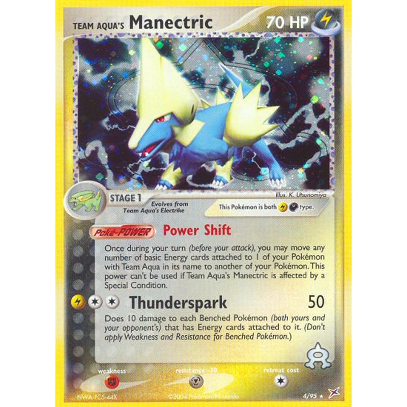Team Aqua's Manectric (4/95) [EX: Team Magma vs Team Aqua]