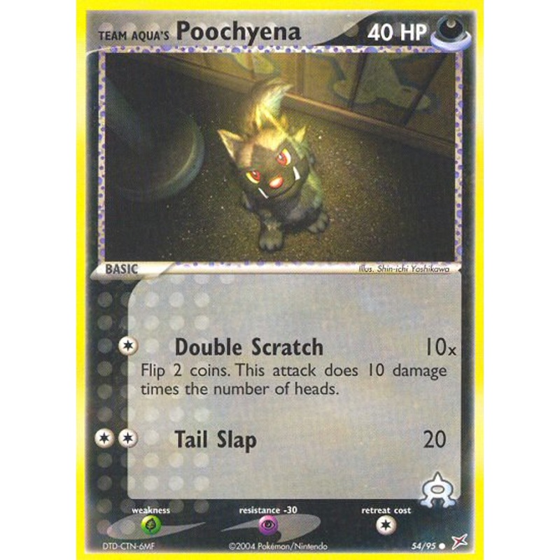Team Aqua's Poochyena (54/95) [EX: Team Magma vs Team Aqua]