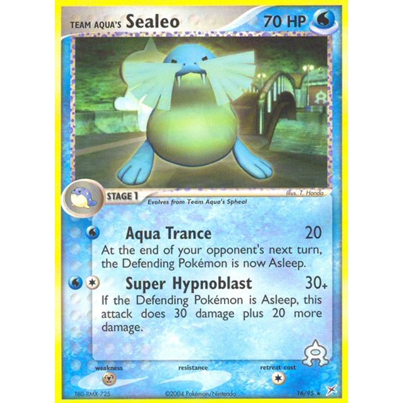 Team Aqua's Sealeo (16/95) [EX: Team Magma vs Team Aqua]