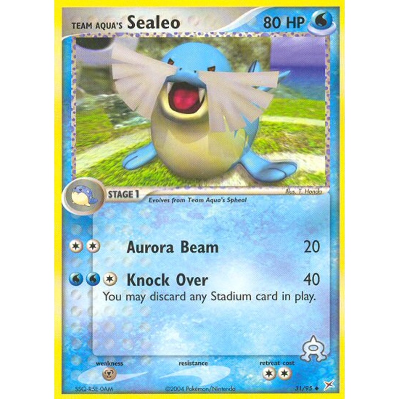 Team Aqua's Sealeo (31/95) [EX: Team Magma vs Team Aqua]