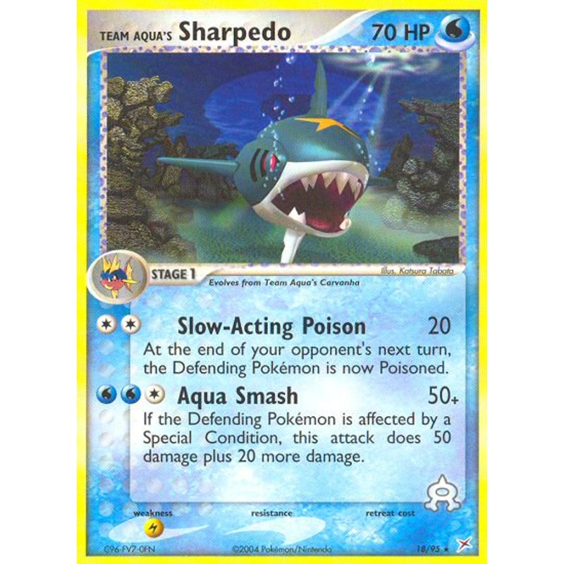 Team Aqua's Sharpedo (18/95) [EX: Team Magma vs Team Aqua]