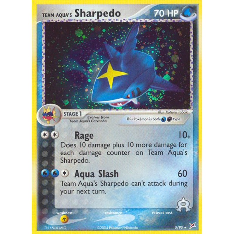 Team Aqua's Sharpedo (5/95) [EX: Team Magma vs Team Aqua]
