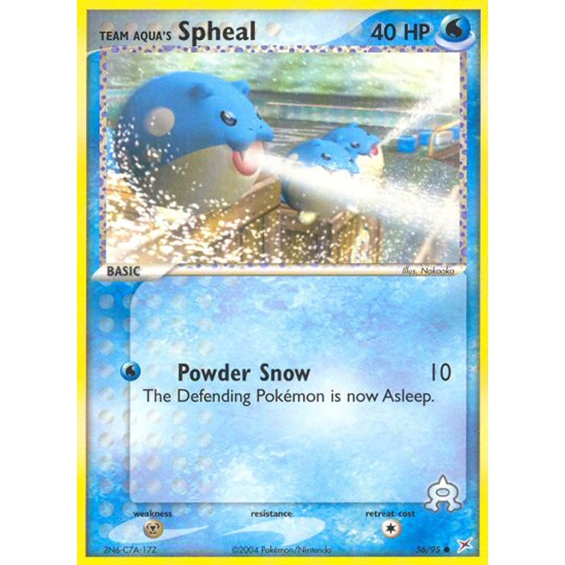 Team Aqua's Spheal (56/95) [EX: Team Magma vs Team Aqua]
