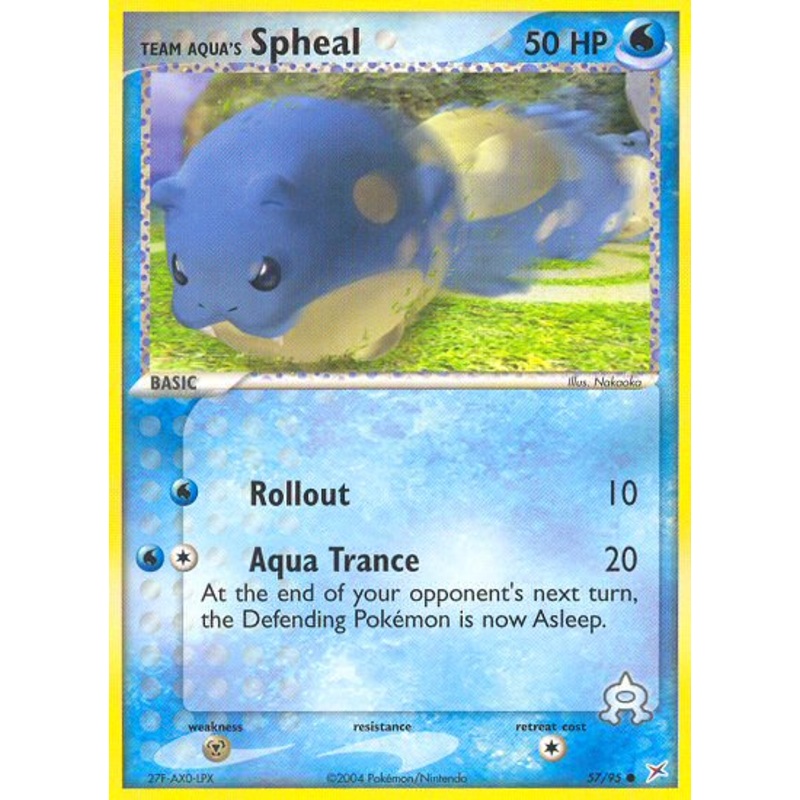 Team Aqua's Spheal (57/95) [EX: Team Magma vs Team Aqua]