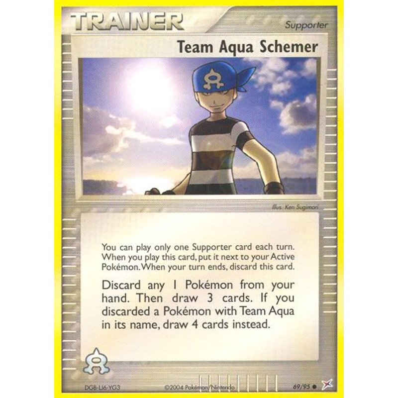 Team Aqua Schemer (69/95) [EX: Team Magma vs Team Aqua]