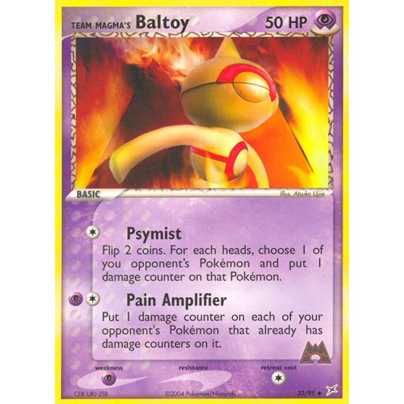Team Magma's Baltoy (32/95) [EX: Team Magma vs Team Aqua]