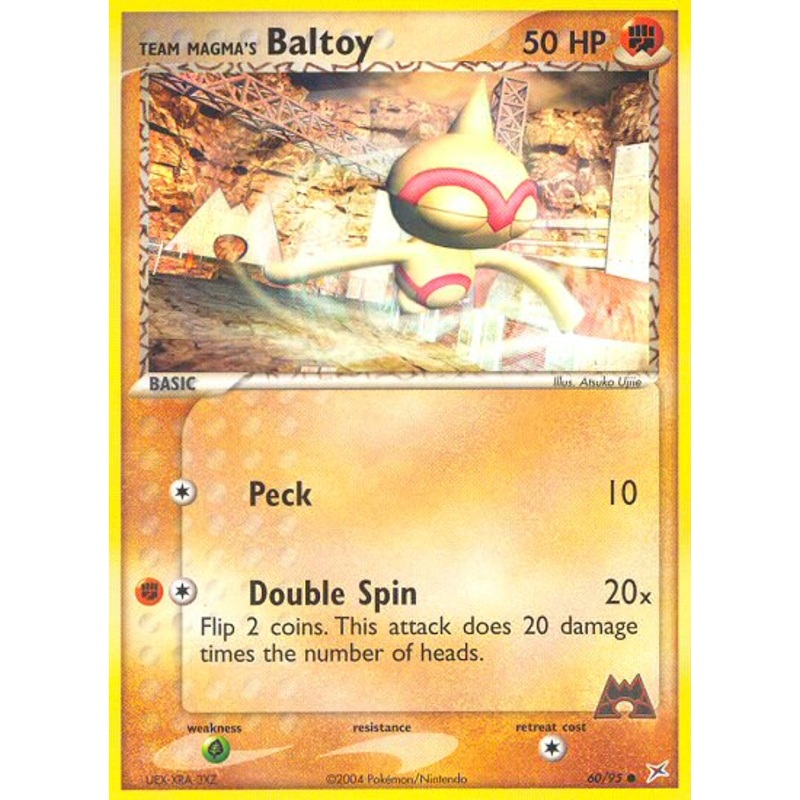 Team Magma's Baltoy (60/95) [EX: Team Magma vs Team Aqua]