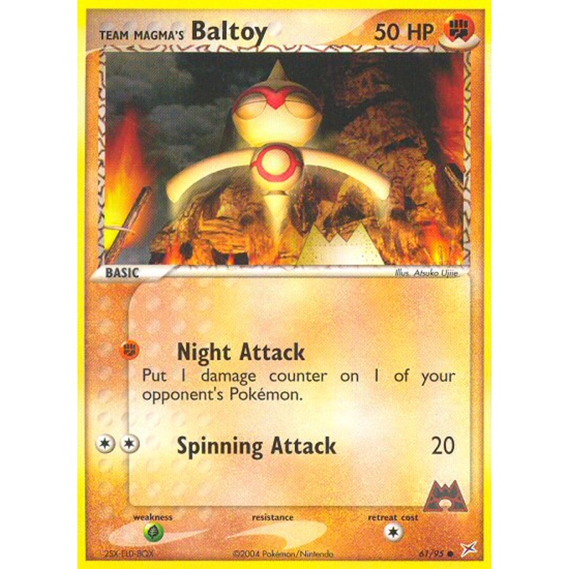 Team Magma's Baltoy (61/95) [EX: Team Magma vs Team Aqua]