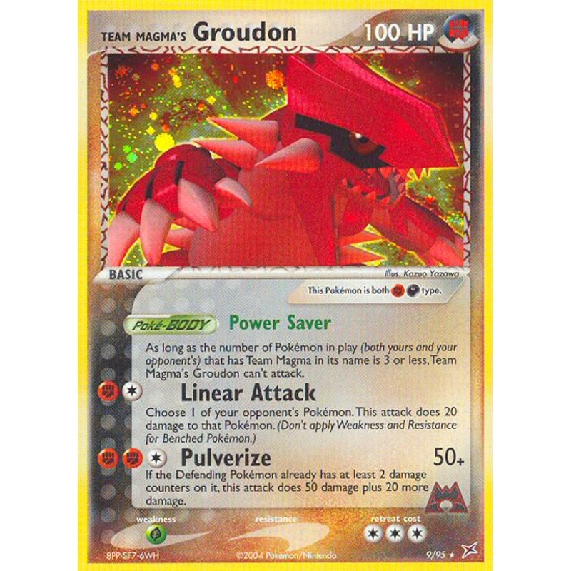 Team Magma's Groudon (9/95) [EX: Team Magma vs Team Aqua]