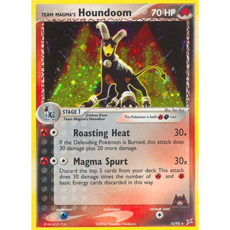 Team Magma's Houndoom (10/95) [EX: Team Magma vs Team Aqua]
