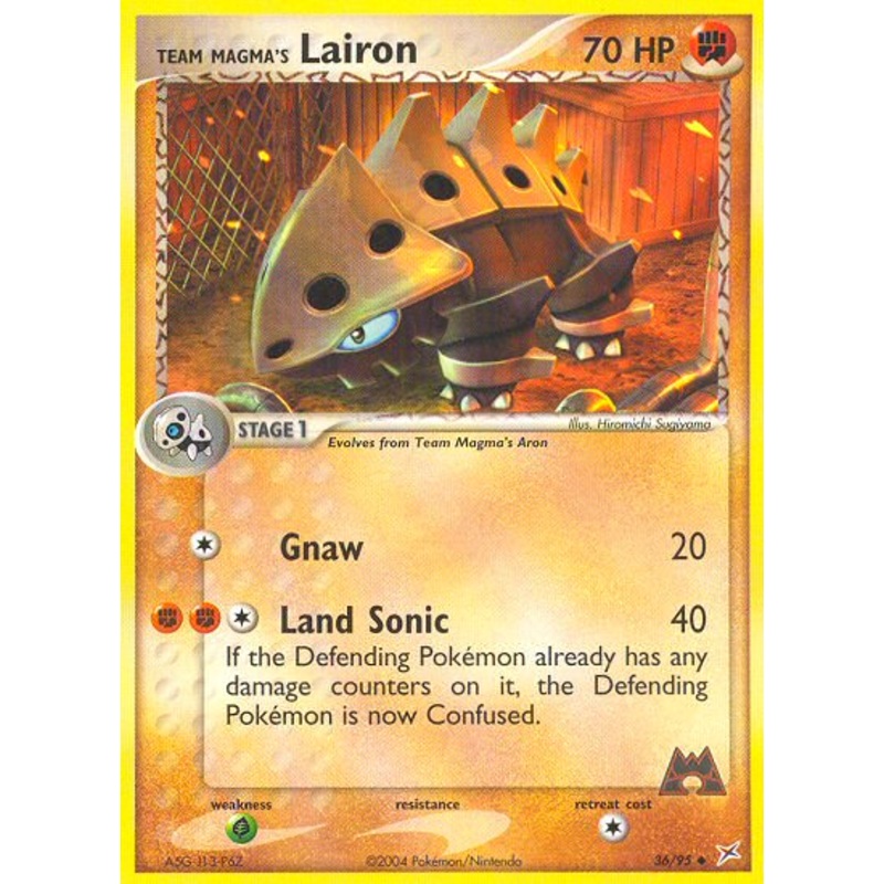 Team Magma's Lairon (36/95) [EX: Team Magma vs Team Aqua]
